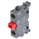 ABB Modular Series Contact Block 690V 6A Screw Terminal with 1 NC Contact Configuration 1SFA611610R2010 MCB-01B