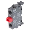 ABB Modular Series Contact Block 690V 6A Screw Terminal with 1 NC Contact Configuration 1SFA611610R2010 MCB-01B