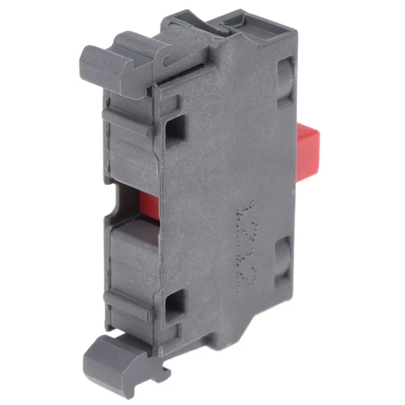 ABB Modular Series Contact Block 690V 6A Screw Terminal with 1 NC Contact Configuration 1SFA611610R2010 MCB-01B