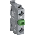 ABB Modular Series Contact Block 690V 6A Screw Terminal 1 NO Contact Configuration 1SFA611610R2001 MCB-10B