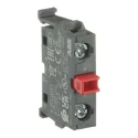 ABB Modular Series Contact Block 690V 6A Screw Terminal with 1 NC Contact Configuration 1SFA611610R2010 MCB-01B