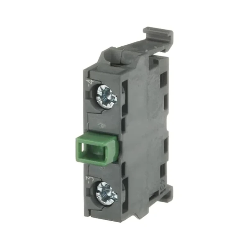 ABB Modular Series Contact Block 690V 6A Screw Terminal 1 NO Contact Configuration 1SFA611610R2001 MCB-10B