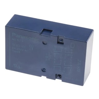 Panasonic PCB Force Guided Relay, 5V DC Coil Voltage, 4-Pole, 4 NO/4 NC SF4D5D