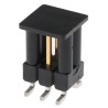 TE Connectivity AMPMODU MOD II Series Straight Surface Pin Header 6 Contacts 2.54 mm Pitch 2 Row Unshrouded 1241050-3