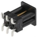 TE Connectivity AMPMODU MOD II Series Straight Surface Pin Header 6 Contacts 2.54 mm Pitch 2 Row Unshrouded 1241050-3