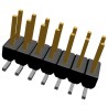 TE Connectivity AMPMODU MOD II Series Straight Surface Pin Header 14 Contacts 2.54 mm Pitch 2 Row Unshrouded 1241050-7