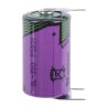 Tadiran Lithium Thionyl Chloride 3.6 V 1/2 AA Battery, 1.2 Ah, 14.7 mm SL350/PT