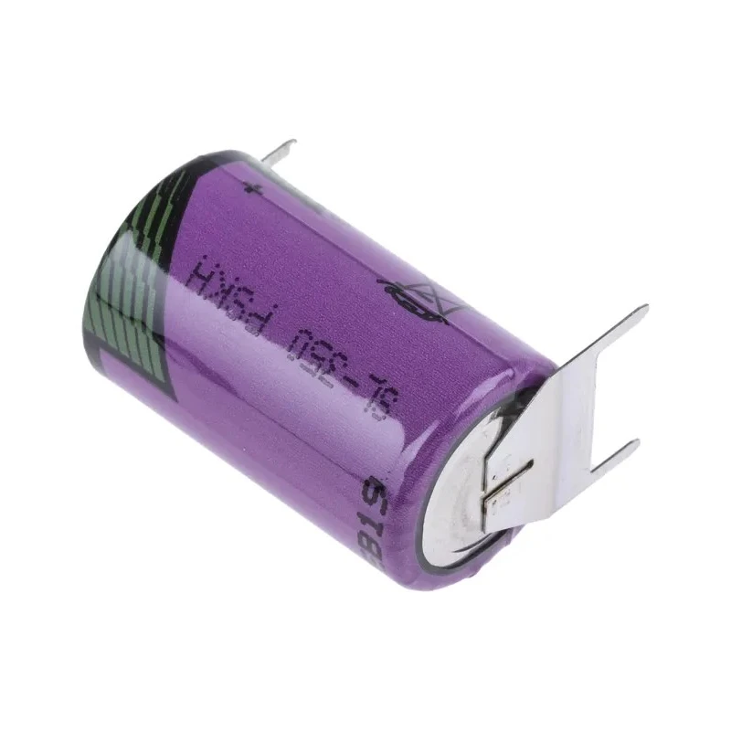 Tadiran Lithium Thionyl Chloride 3.6 V 1/2 AA Battery, 1.2 Ah, 14.7 mm SL350/PT