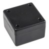 Hammond 1594 Series Flame Retardant ABS Black Enclosure IP54, 28 mm x 56 mm x 56 mm 1594ABK