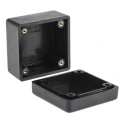 Hammond 1594 Series Flame Retardant ABS Black Enclosure IP54, 28 mm x 56 mm x 56 mm 1594ABK