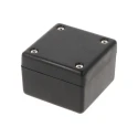 Hammond 1594 Series Flame Retardant ABS Black Enclosure IP54, 28 mm x 56 mm x 56 mm 1594ABK