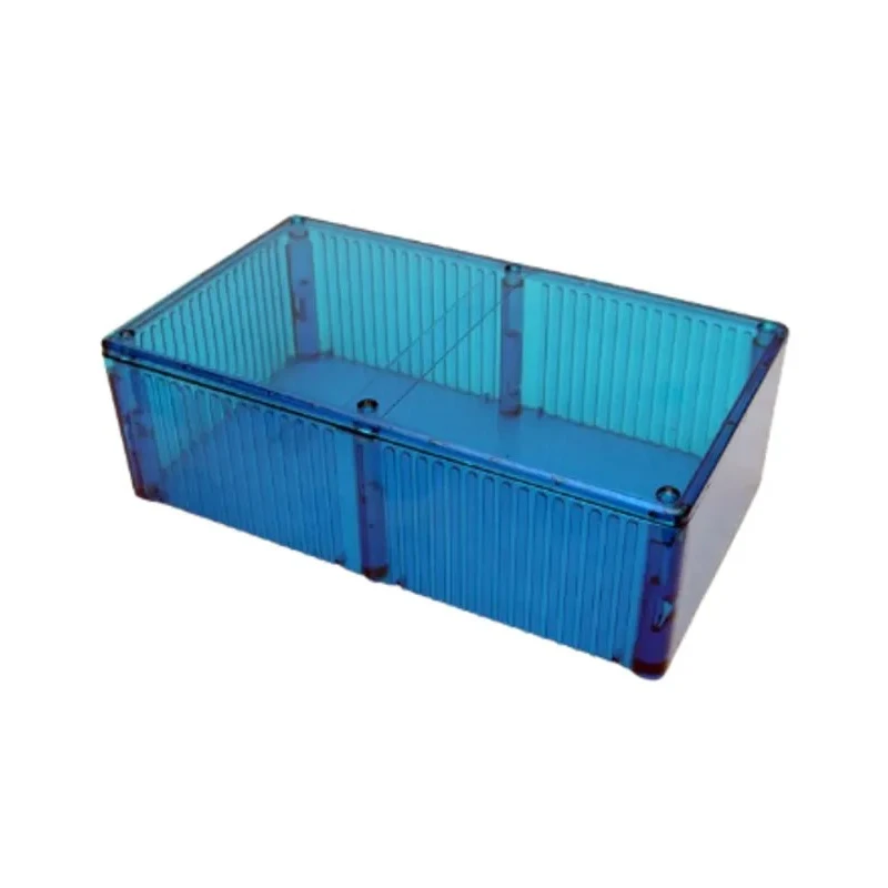 Hammond Transparent Blue Polycarbonate Enclosure IP54 57 mm x 191 mm x 110 mm 1591ETBU