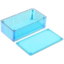 Hammond 1591 Series Transparent Blue Polycarbonate Enclosure IP54 46mm x 150mm x 80mm 1591DTBU