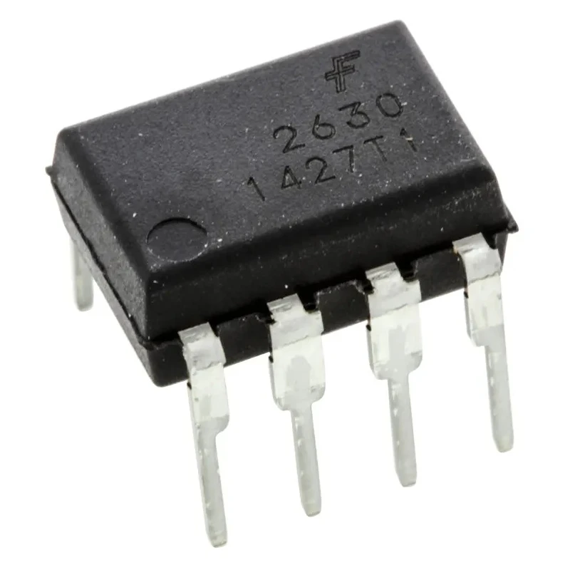 onsemi DC Input Through Hole Optocoupler 8-Pin DIP HCPL2630