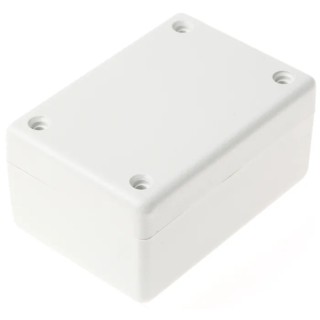 Hammond 1594 Series Flame Retardant ABS Enclosure Grey Lid IP54 40.1 mm x 81 mm x 56 mm 1594BGY