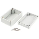 Hammond 1594 Series Flame Retardant ABS Enclosure Grey Lid IP54 40.1 mm x 81 mm x 56 mm 1594BGY