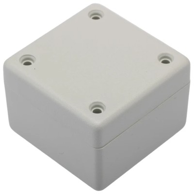 Hammond Flame Retardant ABS Enclosure IP54 Grey 28mm x 56mm x 56mm 1594AGY