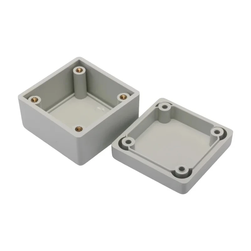 Hammond Flame Retardant ABS Enclosure IP54 Grey 28mm x 56mm x 56mm 1594AGY