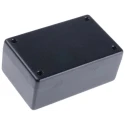 Hammond 1594 Series Flame Retardant ABS Enclosure Black Lid IP54, 33 mm x 104 mm x 66 mm IP54