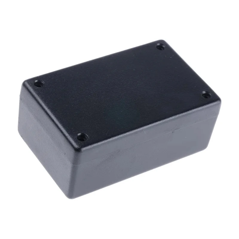 Hammond 1594 Series Flame Retardant ABS Enclosure Black Lid IP54, 33 mm x 104 mm x 66 mm IP54