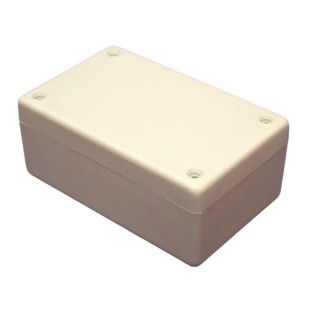 Hammond Flame Retardant ABS Enclosure IP54 33 mm x 104 mm x 66 mm 1594CGY