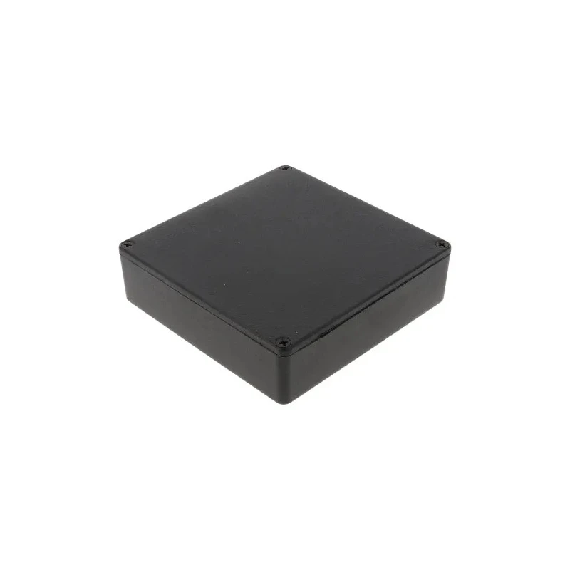 Hammond 1590 Series Black Black Lid Die Cast Aluminium Enclosure IP54 34 mm x 120 mm x 120 mm 