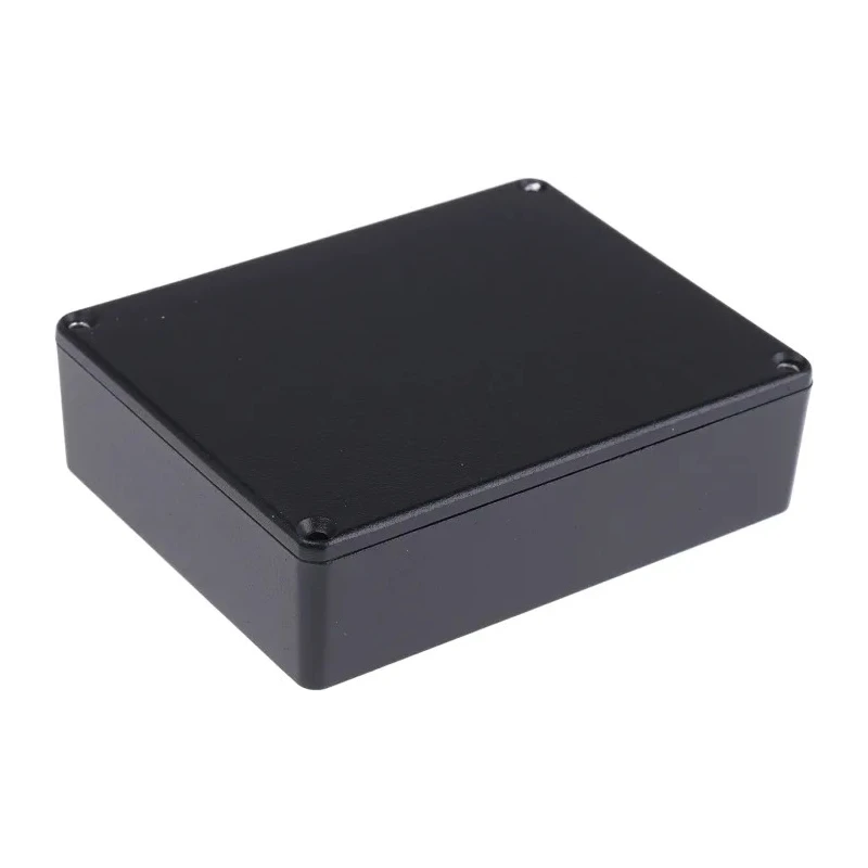 Hammond 1590 Series Black Black Lid Die Cast Aluminium Enclosure, IP54, 30 mm x 118.5 mm x 93.5 mm 