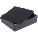 Hammond 1590 Series Black Black Lid Die Cast Aluminium Enclosure, IP54, 30 mm x 118.5 mm x 93.5 mm 