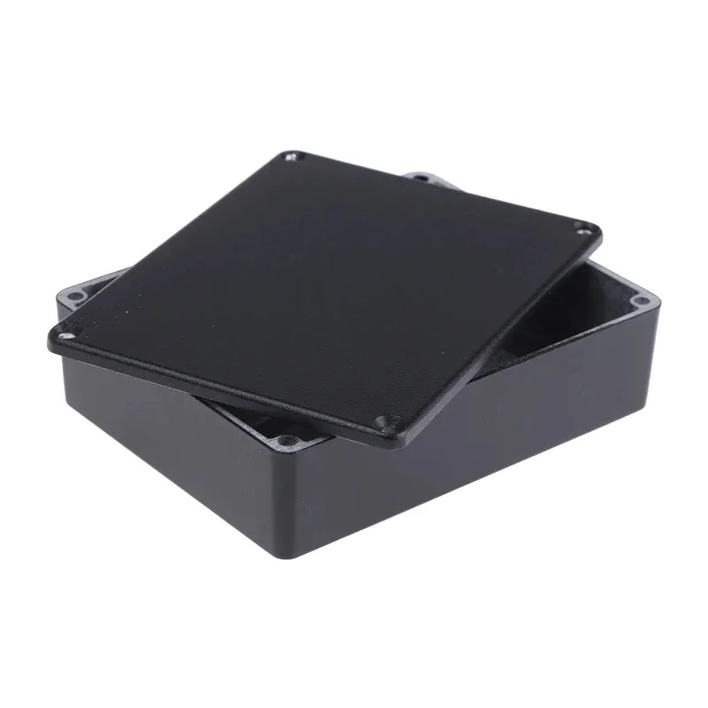 Hammond 1590 Series Black Black Lid Die Cast Aluminium Enclosure, IP54, 30 mm x 118.5 mm x 93.5 mm 