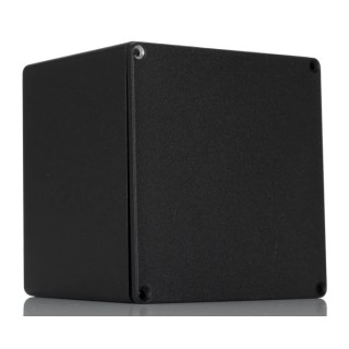 Hammond 1590 Series Die Cast Aluminium Enclosure Black Lid IP54 Rated 94mm x 119mm x 120mm IP54