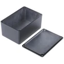 Hammond 1590 Series Die Cast Aluminium Enclosure Black Lid IP54 Protection 59 mm x 120 mm x 80 mm IP54
