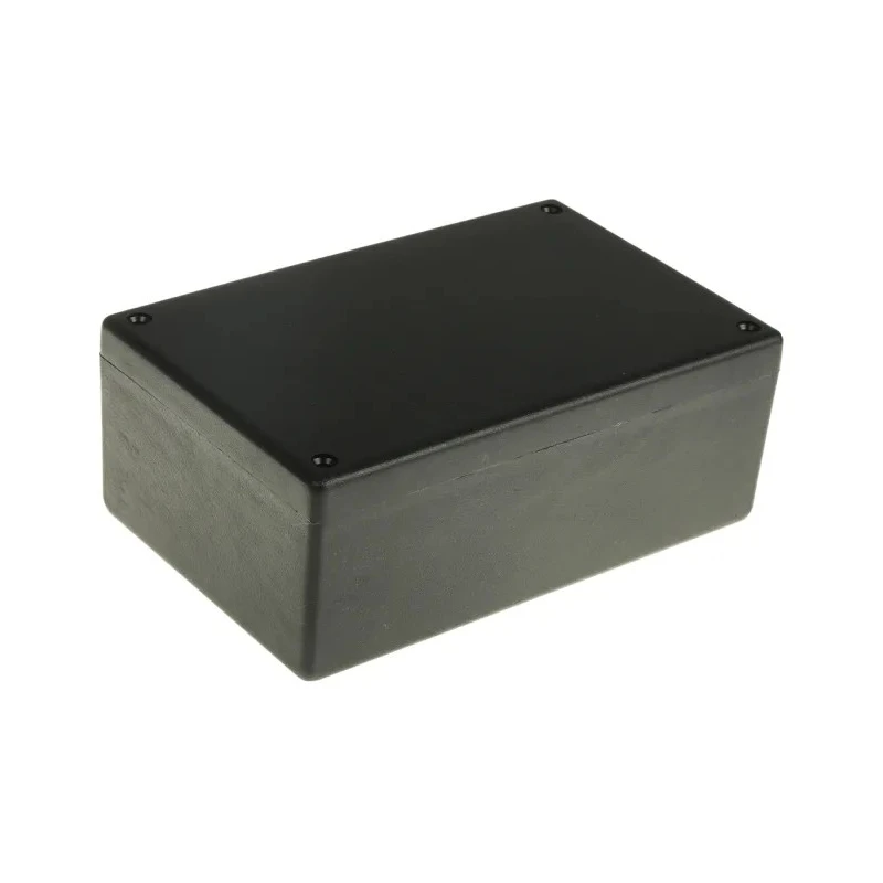 Hammond Flame Retardant ABS Enclosure Black Lid Shielded IP54 64.9 mm x 167 mm x 107 mm 