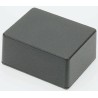 Hammond 1590 Series Die Cast Aluminium Enclosure Black Lid IP54 53 mm x 125 mm x 125 mm