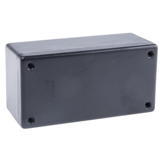 Hammond 1594 Series Flame Retardant ABS Electrical Enclosure IP54 55.1 mm x 131.5 mm x 66.3 mm 