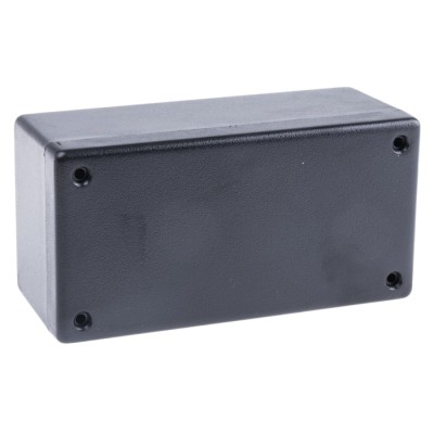 Hammond 1594 Series Flame Retardant ABS Electrical Enclosure IP54 55.1 mm x 131.5 mm x 66.3 mm 
