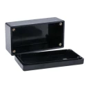 Hammond 1594 Series Flame Retardant ABS Electrical Enclosure IP54 55.1 mm x 131.5 mm x 66.3 mm 