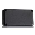 Hammond 1590 Series Die Cast Aluminium Enclosure Black Lid IP54 Rated 40 mm x 121.1 mm x 66 mm IP54