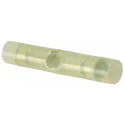 TE Connectivity PIDG Butt Splice Connector Yellow, Insulated Nylon, Copper Tin Plated, 10 AWG, Overall Length 42.06mm 320570