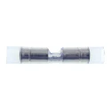 TE Connectivity PIDG Butt Splice Connector Blue Insulated Tin 16 AWG 320562