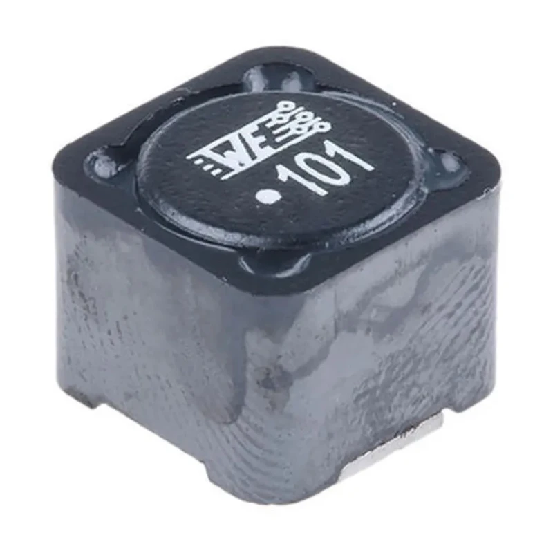 Wurth Elektronik WE-PD 1210 Shielded Wirewound Surface Mount Inductor, Ferrite Core, 100 μH ±20% 2.5 A Idc 7447709101