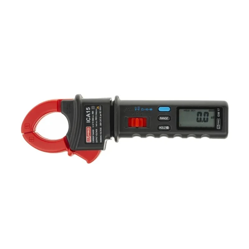 RS PRO IEK10N AC Current Clamp Meter 300 A 600 V dc 250 V ac CAT II CAT III IEK10N