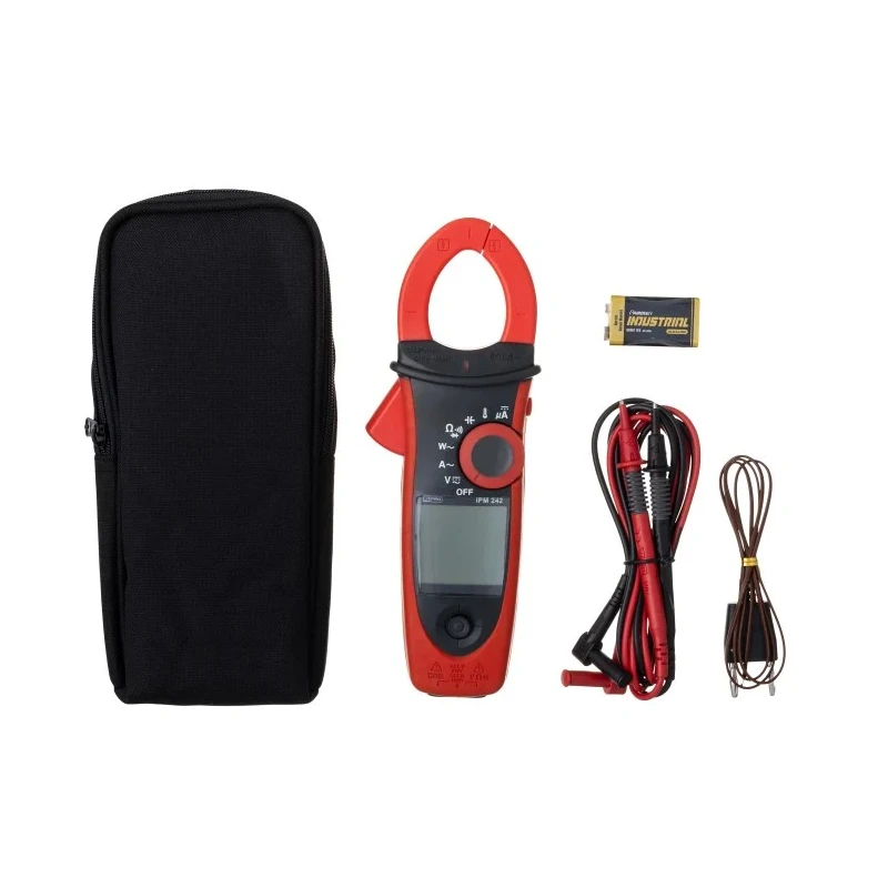 RS PRO AC/DC Clamp Meter with Non-Contact Voltage Detector, 1 mA DC, 600 A AC, 1000 V DC CAT III CAT IV 124-1959