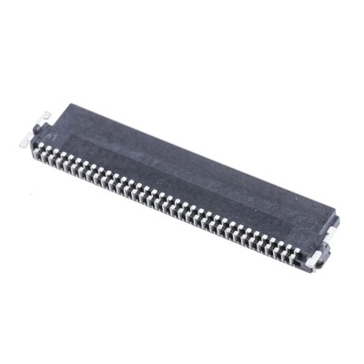 ERNI SMC Series Right Angle Surface PCB Socket, 68-Contact, 2 Row, 1.27 mm Pitch, 1.7A Current, Solder 154743 / 154743-E