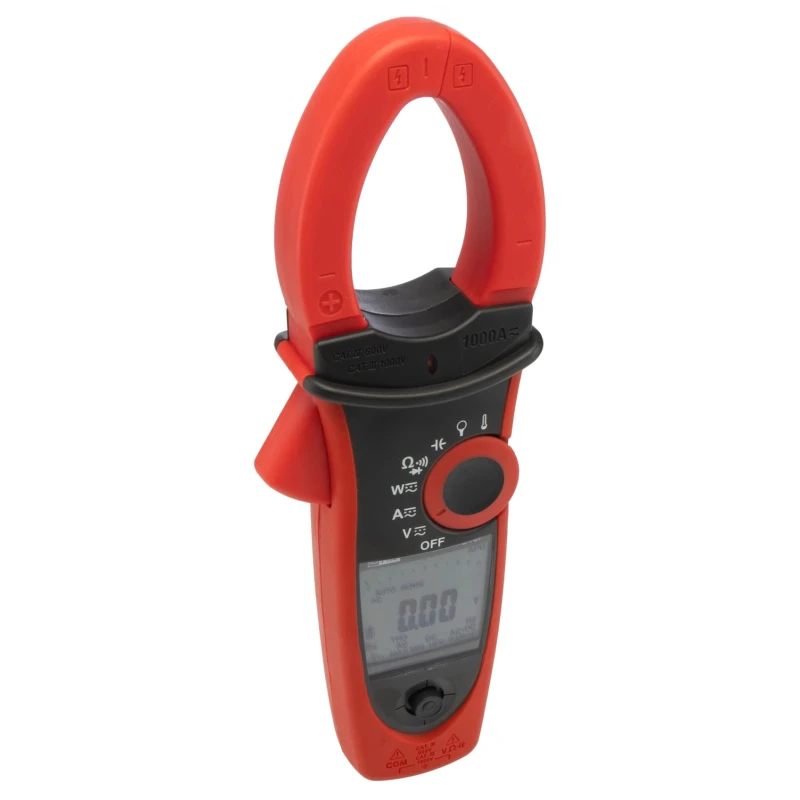 RS PRO IPM245F Power Clamp Meter 1 kA AC-DC, 1000 V AC/DC, True RMS, CAT IV CAT III Safety IPM245F