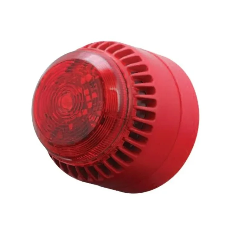 Eaton RoLP Solista Series Red Sounder-Beacon Combination, IP54, IP65, 28V DC, 101 dB @ 1m Electronic Sounder 
