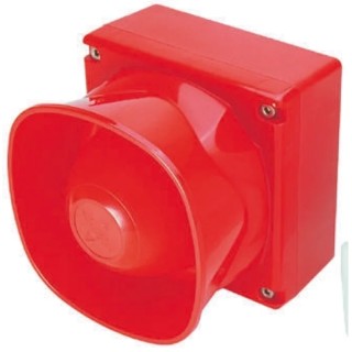Eaton Symphoni Series Electronic Sounder Surface Mount, IP66, 28V DC, 32-Tone, 114 dB Sound Level 651012FULL-0061X