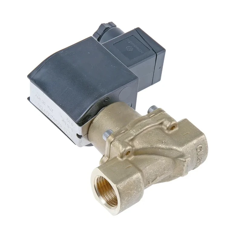 Buschjost Brass 2 Port Normally Closed Solenoid Valve G1/2, 230V AC, 12mm Orifice Diameter 8254200.9154.23049