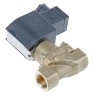 Buschjost Brass 2 Port Normally Closed Solenoid Valve G1/2, 230V AC, 12mm Orifice Diameter 8254200.9154.23049