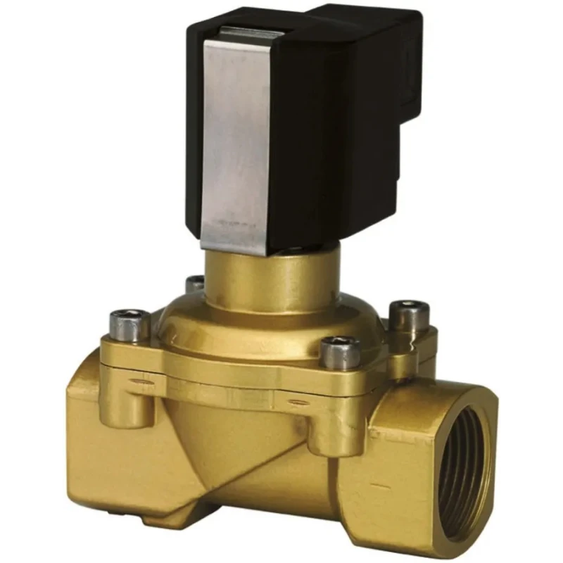 Buschjost Solenoid Valve 2 Port Normally Closed G1/4 Brass Body 230V AC 8254000.9154.23049