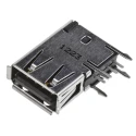 TE Connectivity Right Angle Through Hole Female USB Type A USB Connector USB 2.0 292336-1